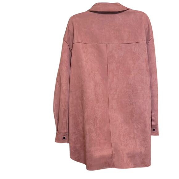 Republic Truth Faux Suede Leather Jacket. 1X - Picture 5 of 5